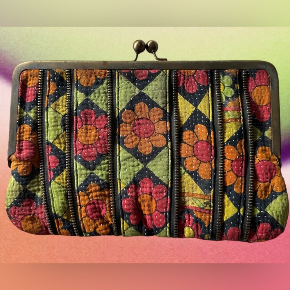 World Finds Vintage Handmade Clutch